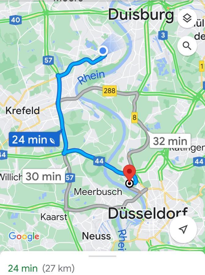 Appartement 2 Rooms, Free Parking, 25 Min To Duesseldorf, 150 Mbps Wlan Duisburg